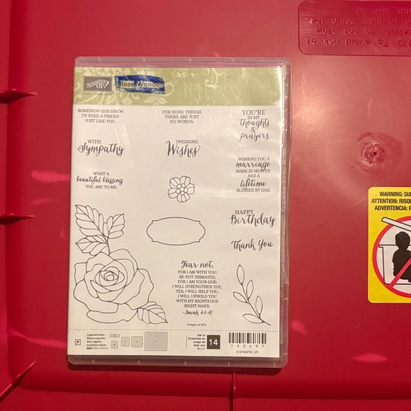 Stampin' Up! | Design | Stampin Up Rose Wonder Stamp Set Black And ...